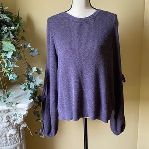 American eagle purple sweater